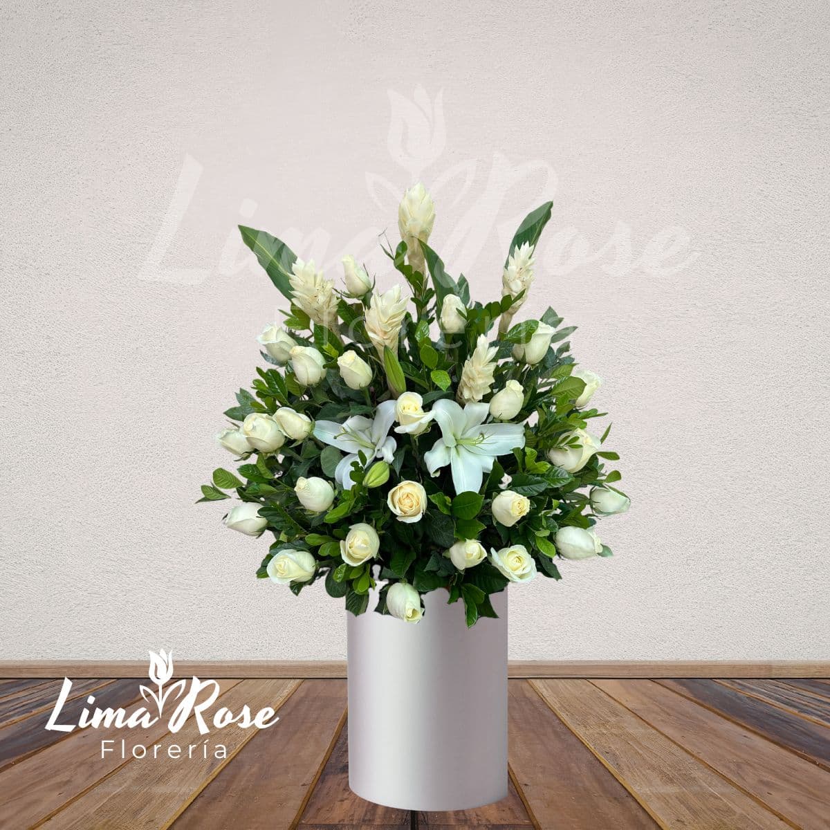 Abanico Blanco Serenidad